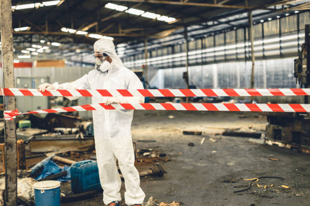 Professional Drug Lab Cleanup technician working in Bostwick, GA